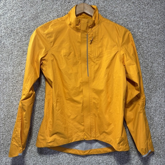 Co-op Cycles Jackets & Blazers - Co-op Cycles Cycling Jacket Womens XS Yellow Hi Vis Windshirt Zip Reflective